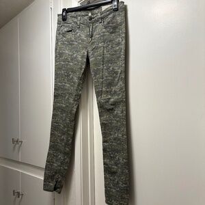 Pixel camo Rag & Bone skinny jeans - size 27/  29
